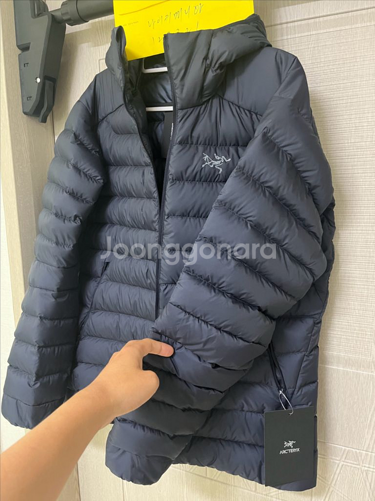 아크테릭스 세륨 후디 M 블랙사파이어 새상품--2