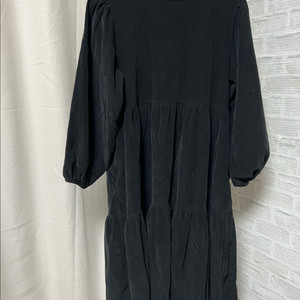 검정 골덴 원피스 프릴롱원피스