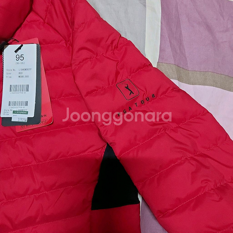PGA 남성다운점퍼 95 새상품--3