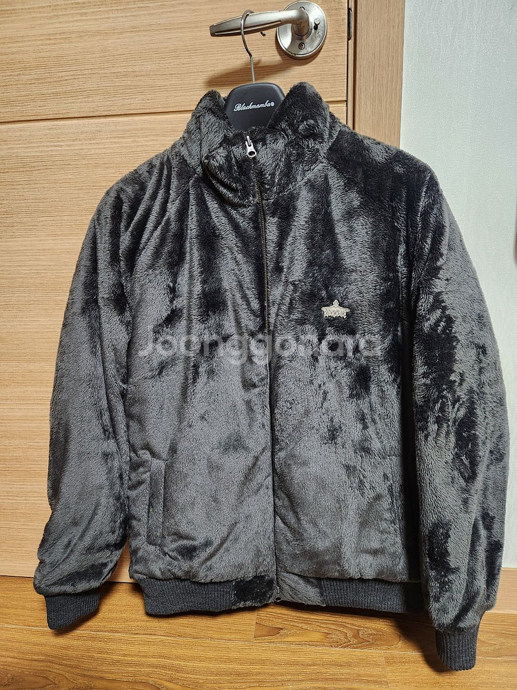 블랙맘바 베어패딩 3XL 그레이 새제품--0