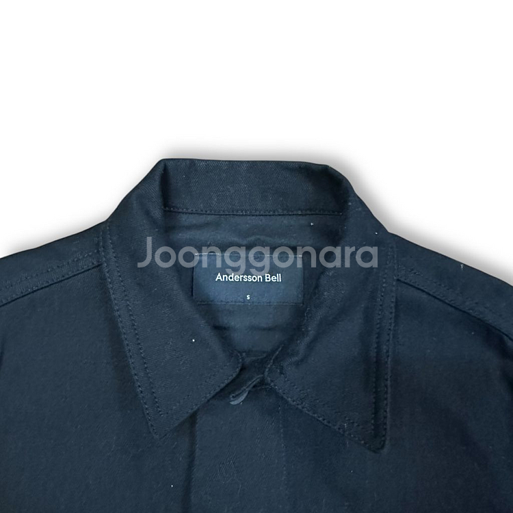 앤더슨벨 블랙진 데님 자켓--3