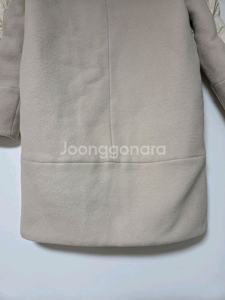 정가 150만원 이상! 이탈리아 페세리코 PESERICO 폭스 퍼 구스다운 패딩 코트 (40)--7