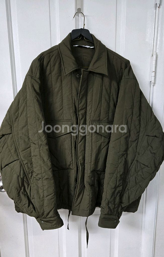 우니폼 브릿지 패딩 점퍼--0