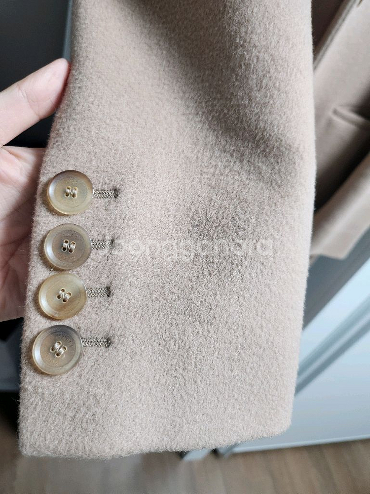 구찌 울 코트 38--3