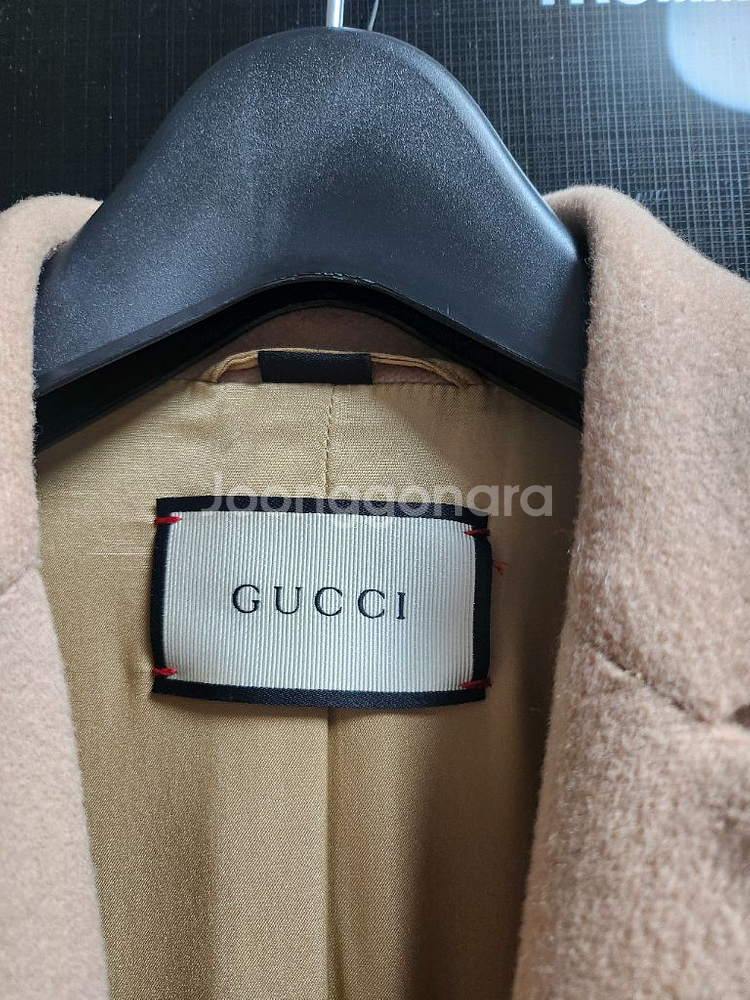 구찌 울 코트 38--5