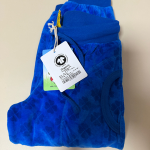 (새상품)던스 벨루아블루 98배기