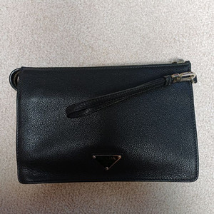 프라다 레더 클러치백 2vf006