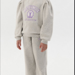 젝시믹스키즈 여아 기모 상하복 140