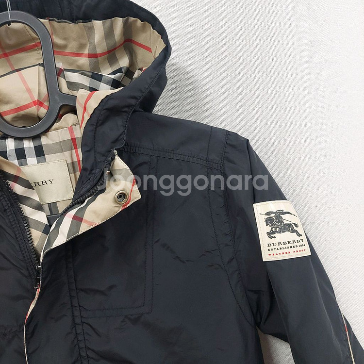 버버리키즈 바람막이 자켓--2