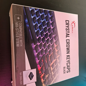 지스킬 크리스탈 키캡