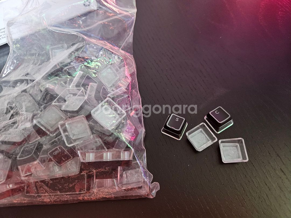 지스킬 크리스탈 키캡--2