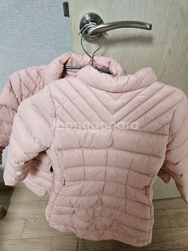 치크여아 패딩점퍼 130 쌍둥이 2벌 일괄판매--3