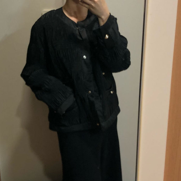 플리츠 주름 경량 패딩 자켓 점퍼 하객룩 타임마인시스템 이미지