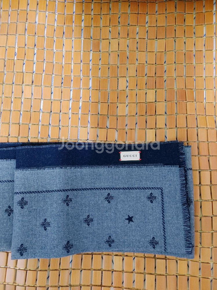 구찌 울 100% 목도리--1