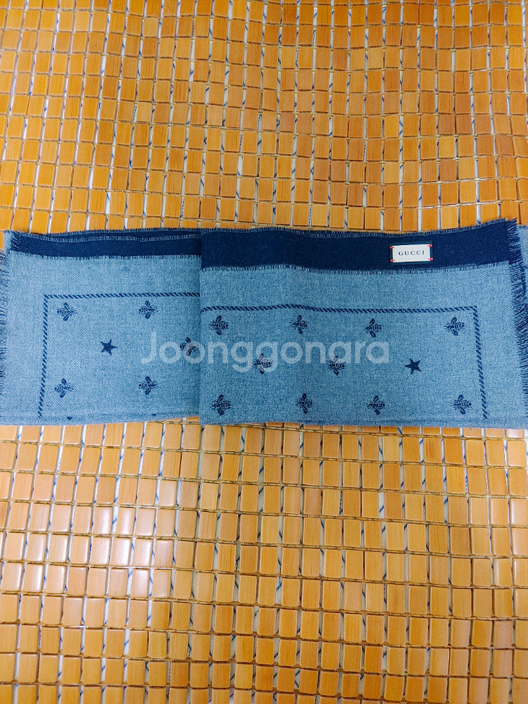 구찌 울 100% 목도리--3