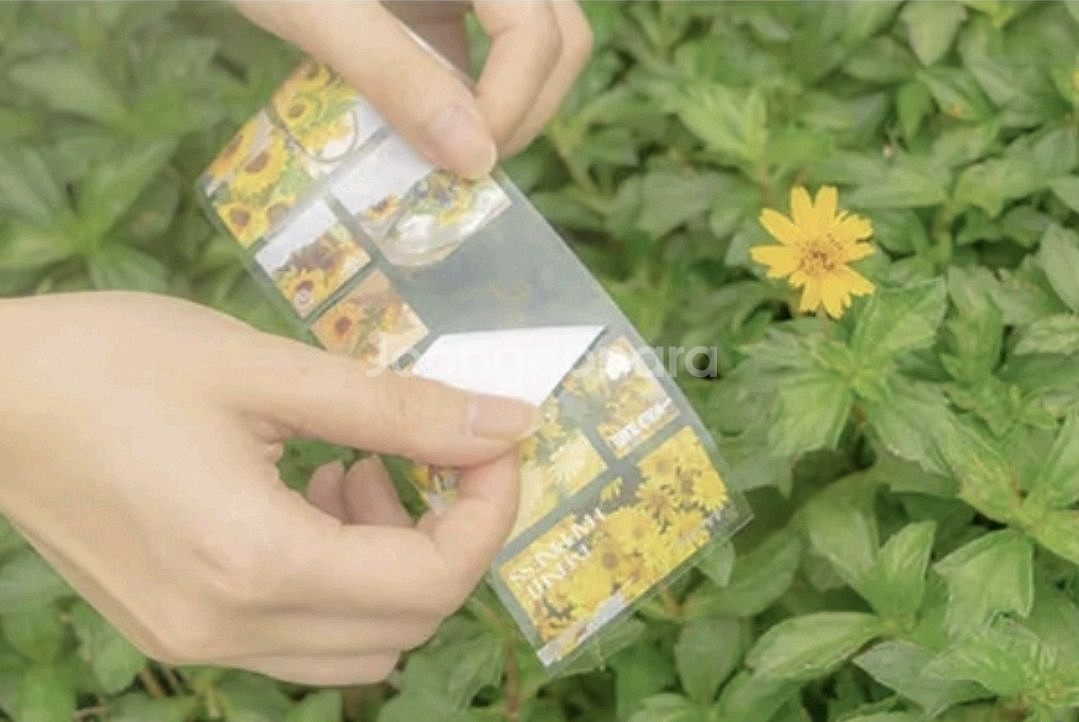 (처분) 다꾸 감성 풍경 스티커 마테컷 세트--3