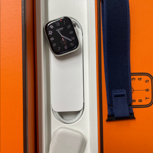 애플워치8에르메스 실버 41mm 신품급