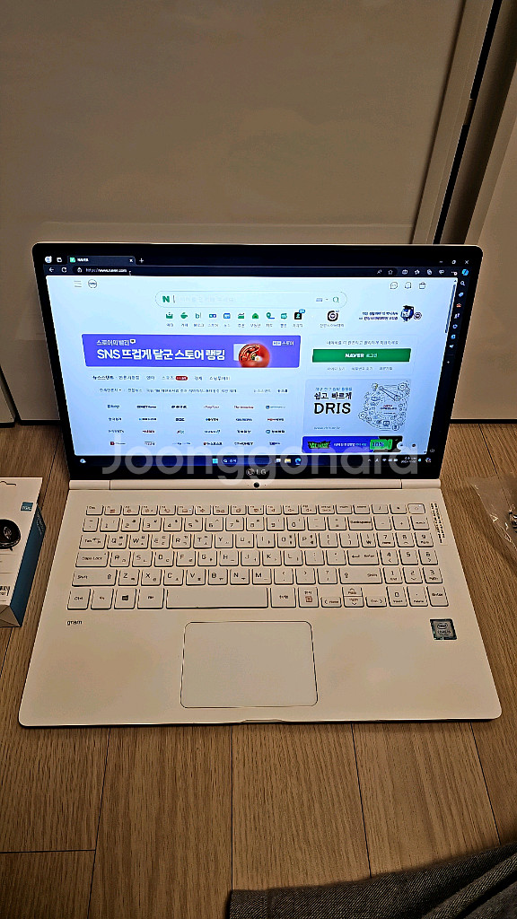 LG 그램 노트북 gram 15인치 i5 엑셀 포토샵--7