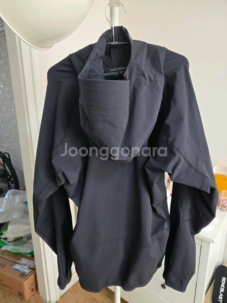 블랙다이아몬드 서크 소프트쉘 자켓 블랙 L(새상품급)--6