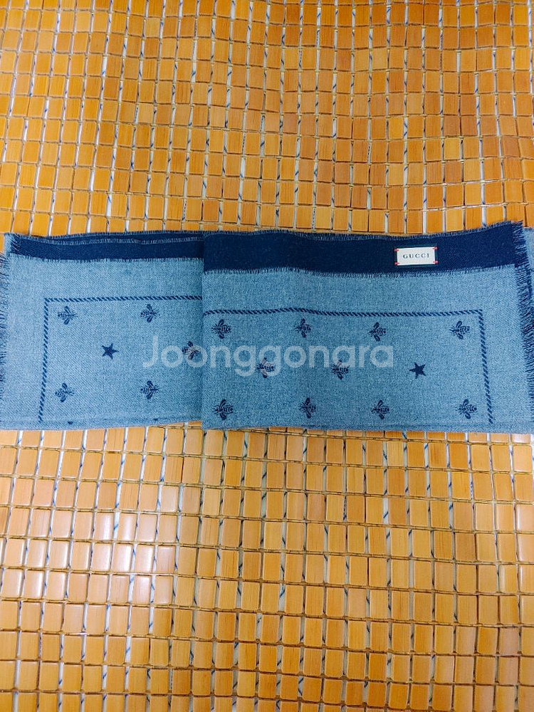 구찌 울 100% 목도리--3