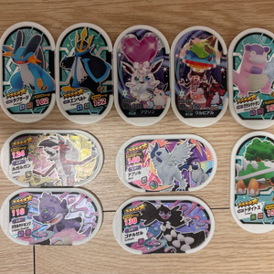 포켓몬 가오레 2탄 5성 디스크 10개