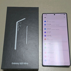 갤럭시 S25 울트라 램 16GB 1TB 자급제 S급 판매