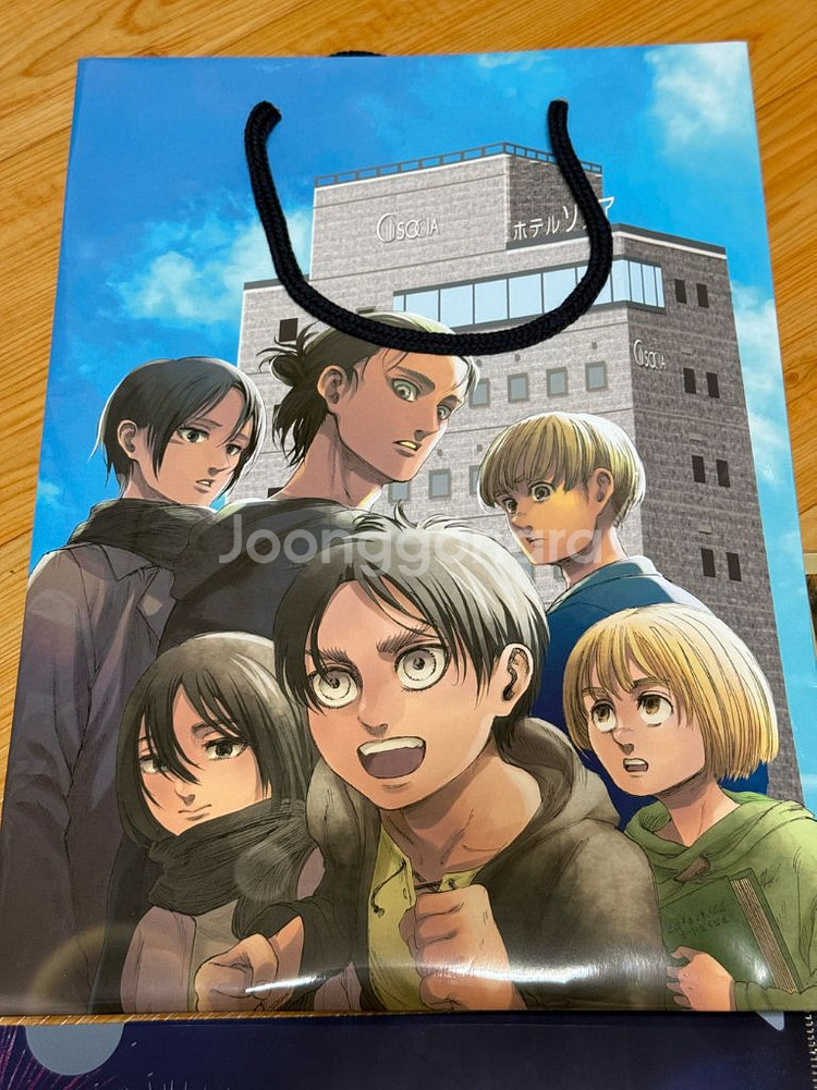 진격의 거인 호텔 콜라보 특전 일괄판매--1