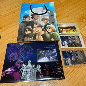 진격의 거인 호텔 콜라보 특전 일괄판매