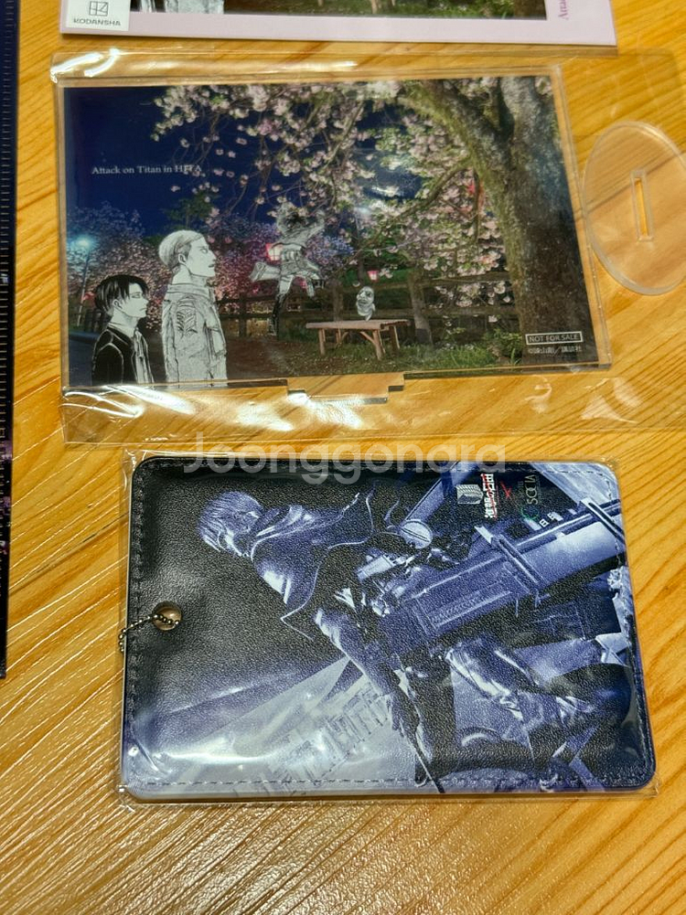 진격의 거인 호텔 콜라보 특전 일괄판매--3