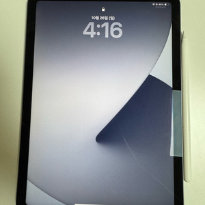 91% 상태 최상 아이패드 에어 4세대 64GB 스페이스그레이 wifi +애플펜슬 2세대