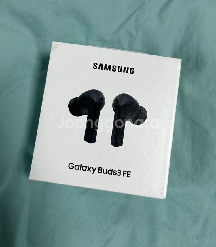 정품 미개봉 새상품 갤럭시 버즈3 FE 블랙 판매합니다--0