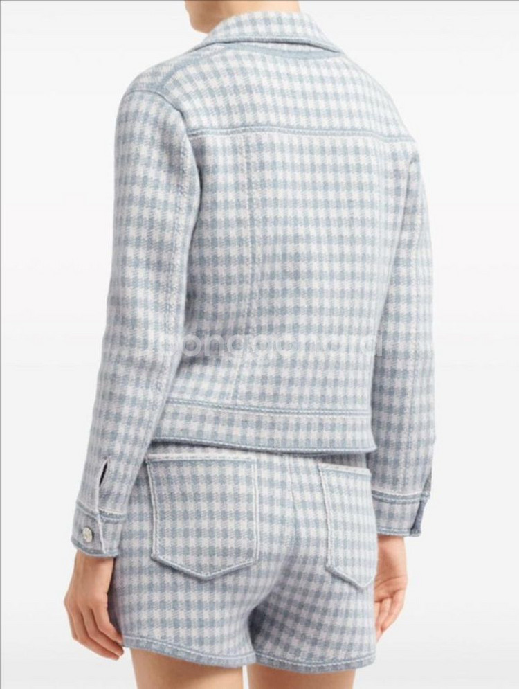 배리(BARRIE) 킹엄 캐시미어 자켓 L (24FW/새제품)--2