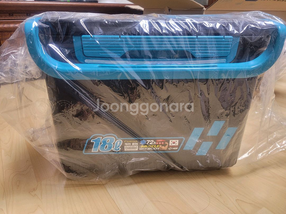 캐리쿨러 18L 캠핑 낚시용 냉장고--2