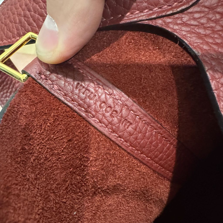 에르메스 피코탄 22 금장 클레망스 루즈아쉬 이미지