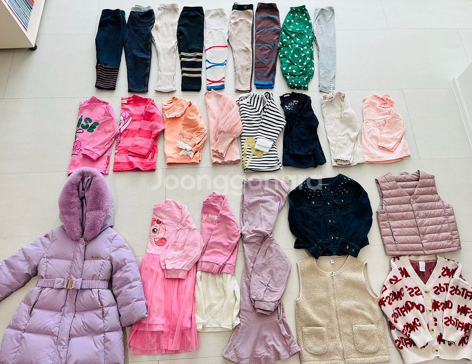 여아옷 일괄 110-120(4,5세)--0