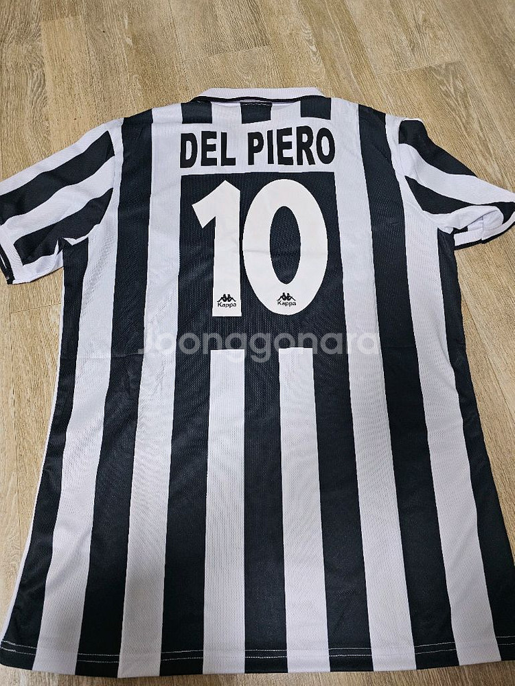 유벤투스 델피에로 마킹 올드 유니폼 레트로 유니폼--3