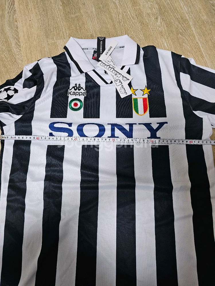 유벤투스 델피에로 마킹 올드 유니폼 레트로 유니폼--6