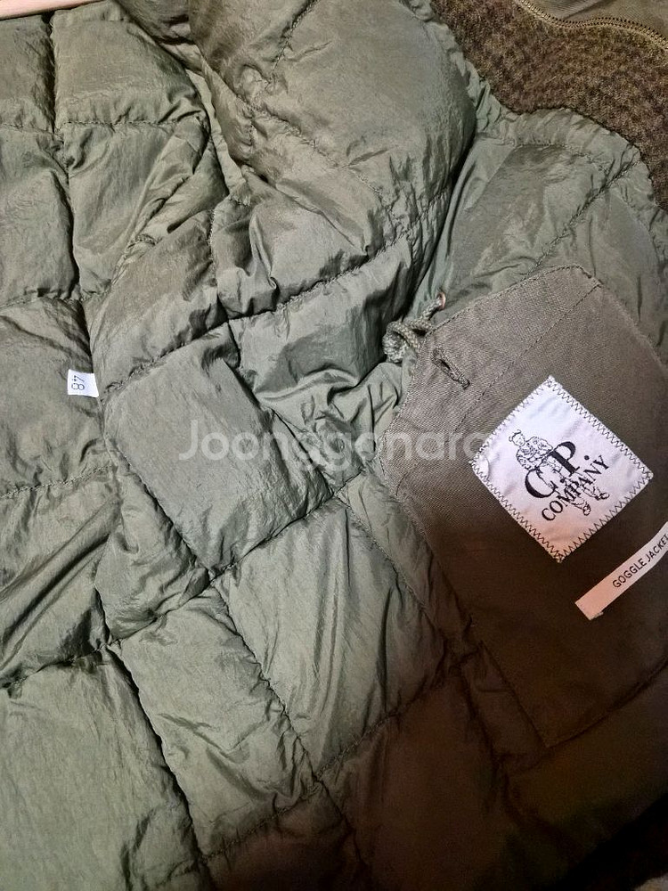 CP컴퍼니 트위드 구스다운 자켓 (의류번호 10)--6