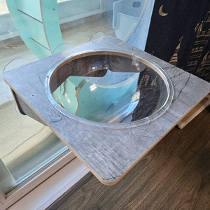 헤라우스 점핑 고양이 투명 해먹