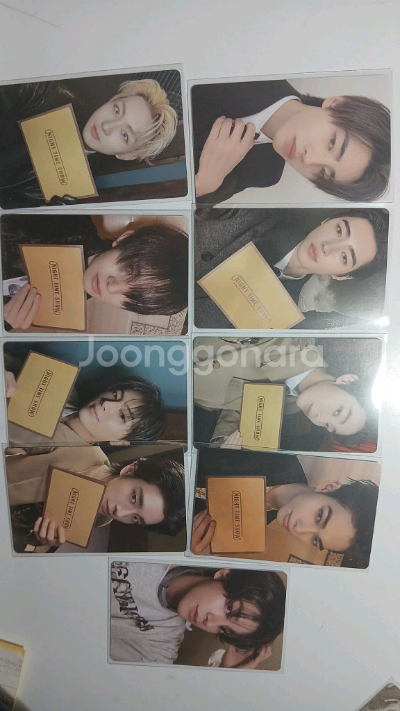 배송비 포함)엔하이픈 디자이어 언리쉬 위버스반 앨범 포카--0