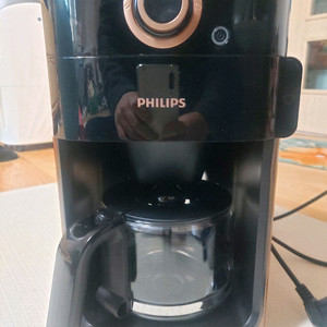 필립스 HD7768 그라인드 앤 브루 커피 포트 메이커