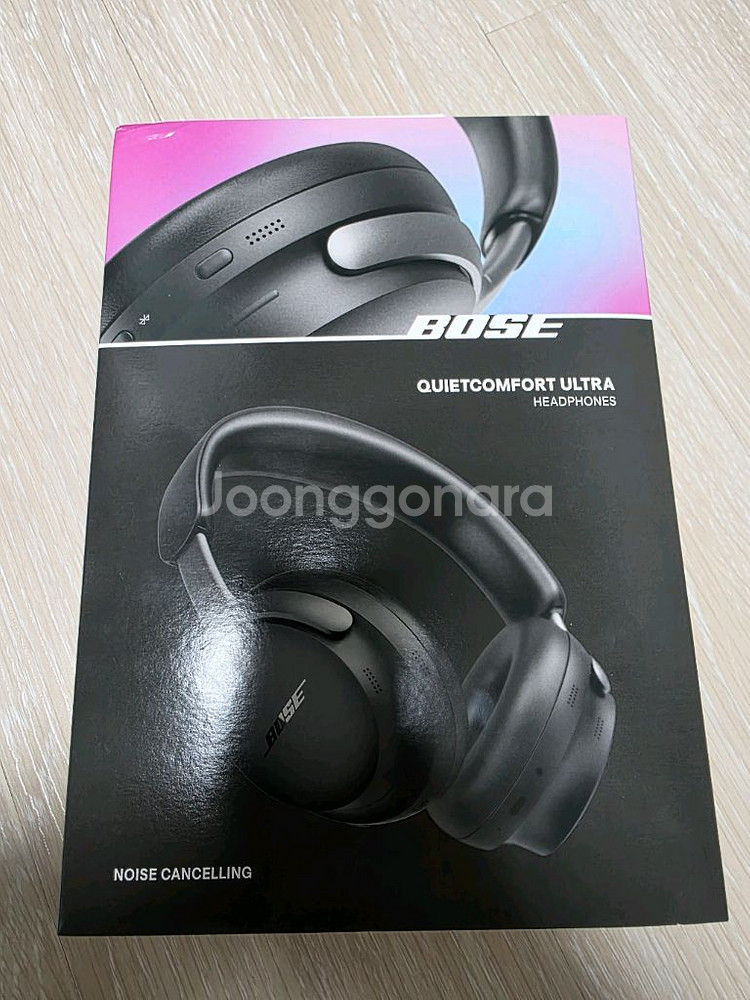 보스 QC 울트라 무선 헤드폰 블랙 미개봉 새상품 판매--0