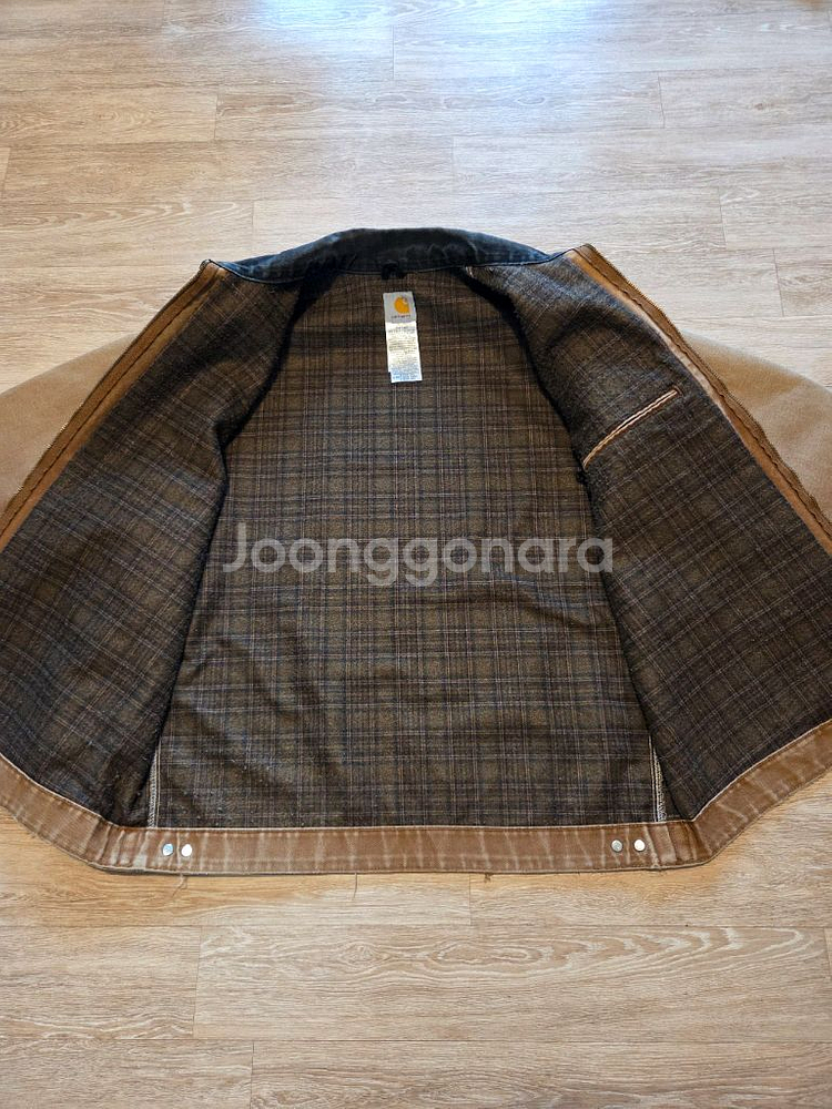 XL 칼하트 디트로이트 자켓 J97 BRN 브라운--2