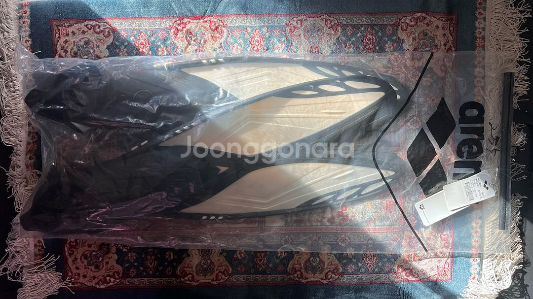 아레나 롱핀 오리발 A3AC1AF01 WHT 새상품--0