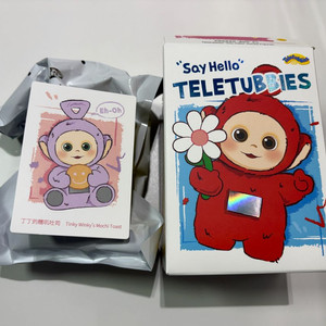 팝마트 텔레토비 안녕 키링 3개 일괄