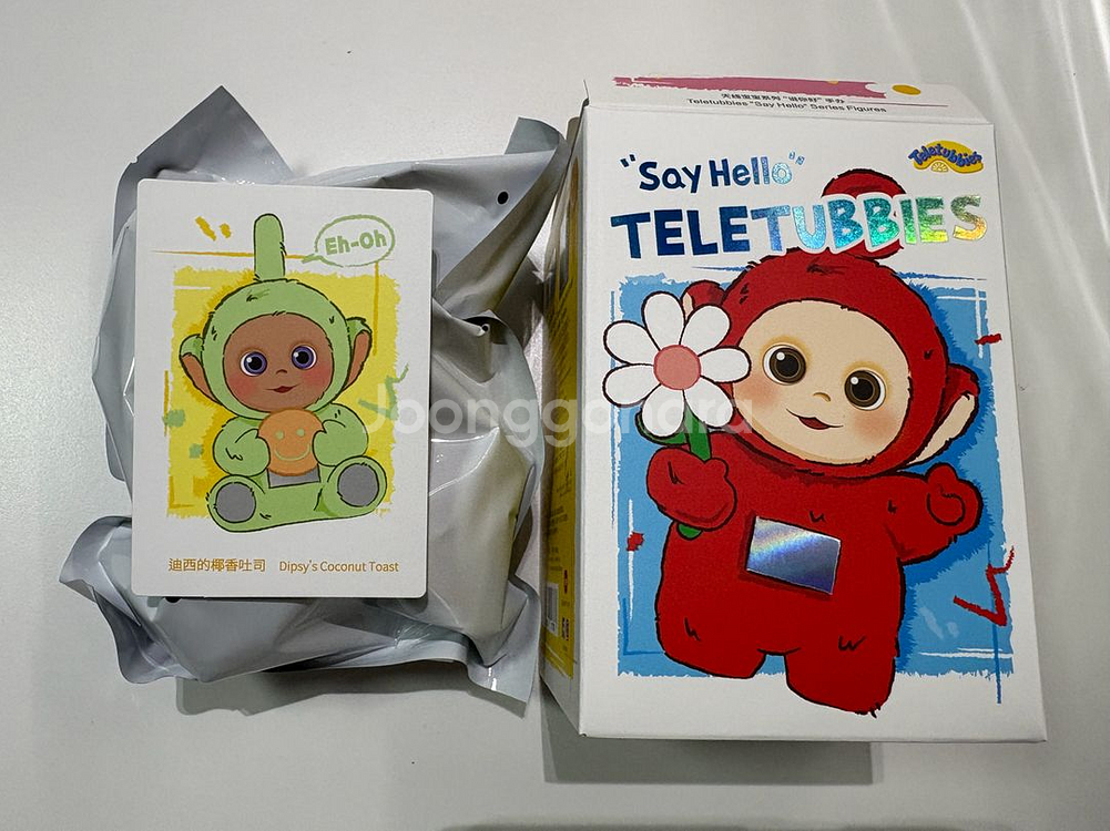 팝마트 텔레토비 안녕 키링 3개 일괄--2