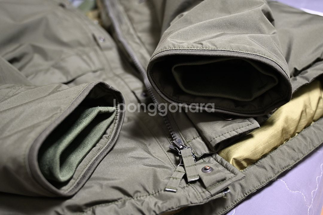 [XL] 나나미카 고어텍스 숏 다운 패딩 자켓--5