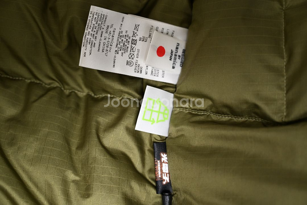 [XL] 나나미카 고어텍스 숏 다운 패딩 자켓--4