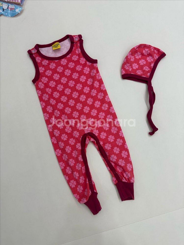 던스 클로버 루즈레드 덩가리74 보넷45--0