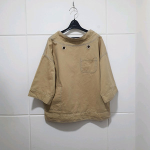 마르니 MARNI 카멜 아일렛 포켓 탑 사이즈 40